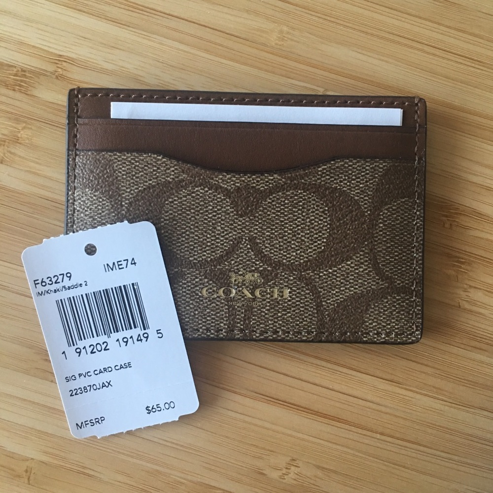 COACH Card Holder - NWT